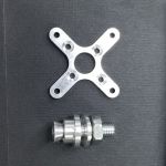 Airplane prop adapter & bracket : 5mm Motor : 8mm Prop