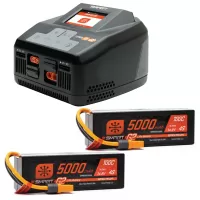 Save $70.00 : Smart Powerstage 8S Surface Bundle: (2) G2 5000mAh 4S LiPo IC5 & S2100 Charger