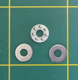 1/8" Thrust Bearing with chrome steel balls