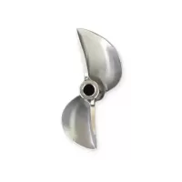 OSE CNC High Rake Series Props : Stainless Steel : Reverse Rotation