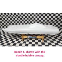 Bandit S Fiberglass with Carbon Inlay Catamaran : Bare Hull 29.5" (750mm)