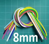 OSE 8mm od x 4mm id tubing : 3' (900mm) long