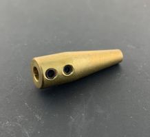 Brass Flex Ferrules: 3/16 shaft to 3/16 Cable : 7/16 OD