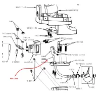 Flex Cable for TFL Mini Scale Outboard